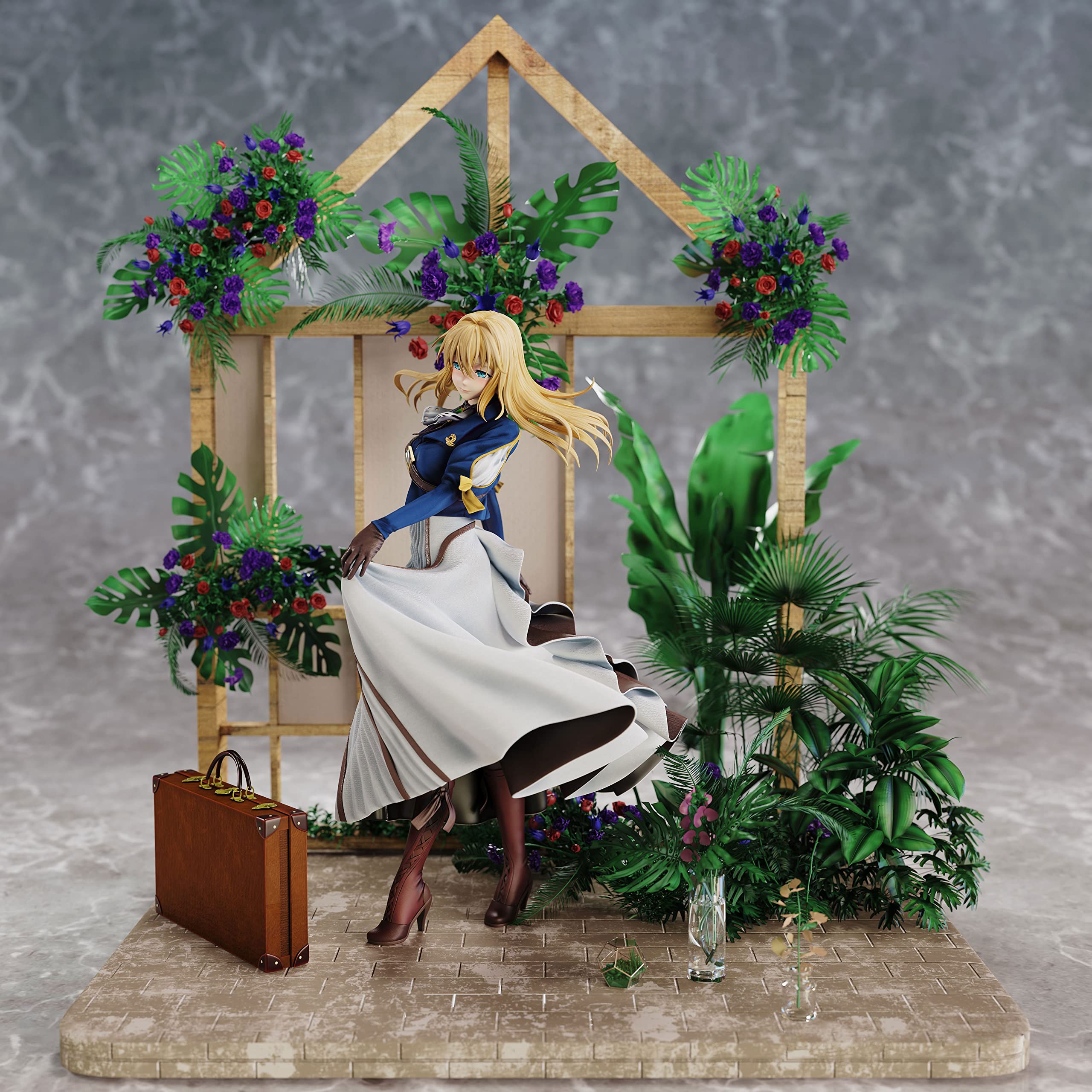 ヴァイオレットエヴァーガーデン フィギュア　ヴァイオレット　エヴァーガーデン Amazon.co.jp: ヴァイオレット・エヴァーガーデン フィギュア 1